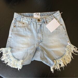 One Teaspoon Brando Frankie’s Shorts 25